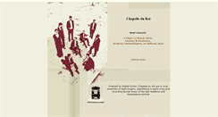 Desktop Screenshot of chapelleduroi.com